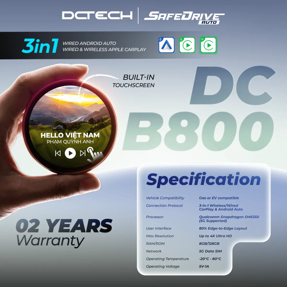 DCTECH B800 Android Box
